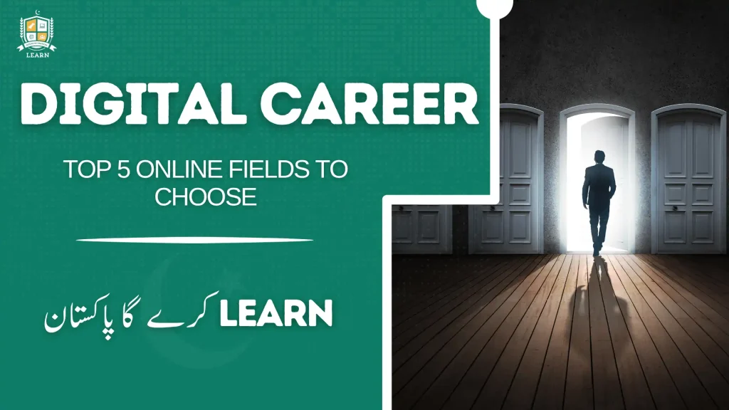 Explore the Digital Career: Top 5 Online Fields to Choose